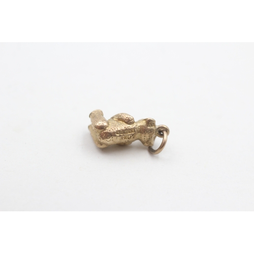 18 - 9ct gold bear charm (2.5g)