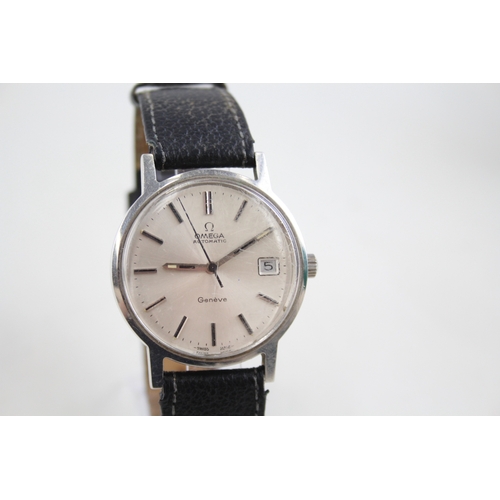 490 - Vintage Omega Geneve Silver Dial Watch Automatic WATCH RUNS