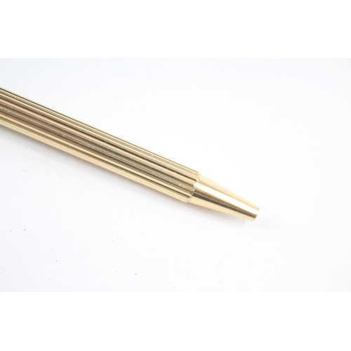 499 - Vintage Christian Dior Gold Plated Ballpoint Pen / Biro In Original Box