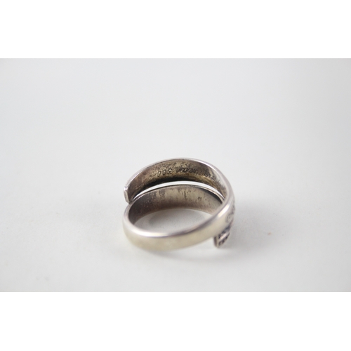 357 - David Andersen Sterling Silver Ring 'Copy Orig Year 300' 6g