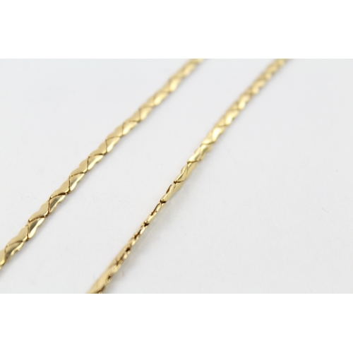 363 - Gold Tone Necklace By Givenchy 16g