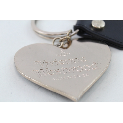 386 - Vivienne Westwood Keyring w/ Enamel Heart & Box 82g