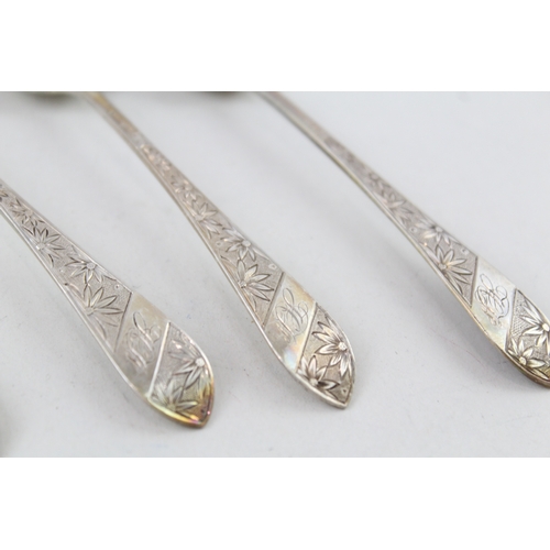 424 - 6 x Antique Edwardian LIBERTY & CO. 1903 Glasgow Sterling Silver Teaspoons (95g)