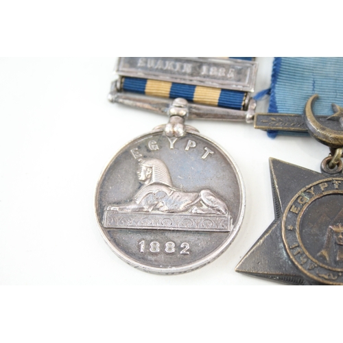 442 - Victorian Egypt-Crimean War Medal Group Awarded To 25331 Gunner Charles Wood RA