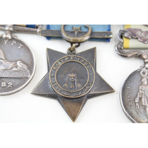 442 - Victorian Egypt-Crimean War Medal Group Awarded To 25331 Gunner Charles Wood RA