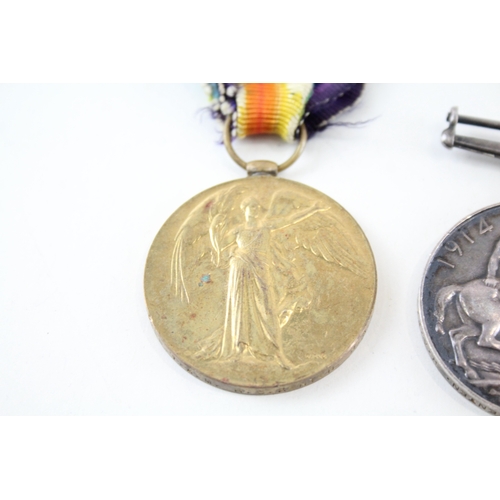 444 - WW1 Medal Pair 18988 IAM H. G. Kenton RAF x 2