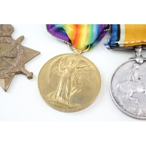 446 - WW1 Medals, War, Victory & Star. War Cpl Radford ASC Pte Walker R Highlanders x4