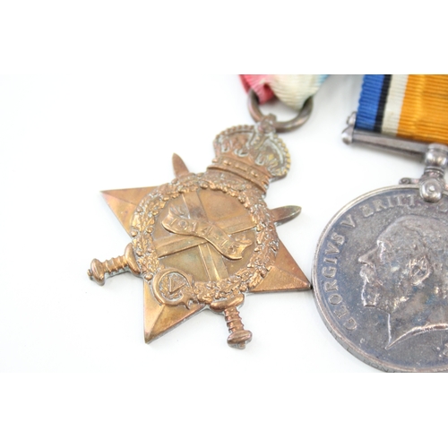 447 - Mounted WW1 1914-15 Star Medal Trio 11528 Cpl-Sjt L. Boniface Dorset Regt