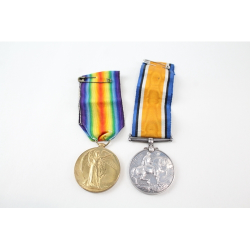 448 - WW1 Medal Pair War 4165 Pte R Willis 4th London Victory Z672 Pte M Willis Rifles