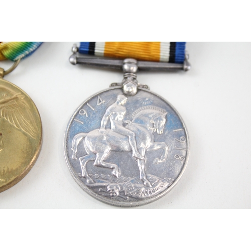 448 - WW1 Medal Pair War 4165 Pte R Willis 4th London Victory Z672 Pte M Willis Rifles