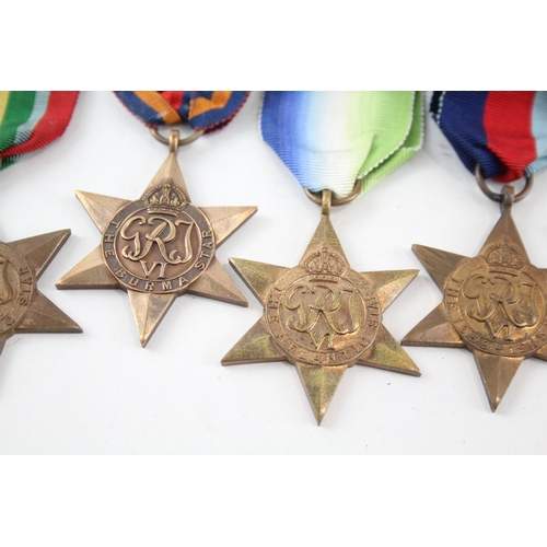 449 - WW2 Medals Inc Pacific, Atlantic, Burma Stars, Etc x 8