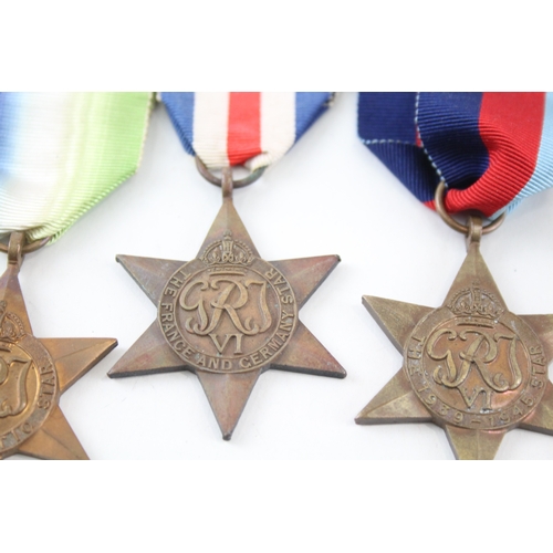 451 - WW2 Medals Inc Pacific, Italy, Atlantic Stars, Etc x 6