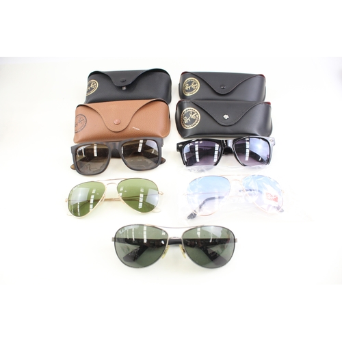 468 - Collection of Designer Rayban Sunglasses Inc Cases  x 5