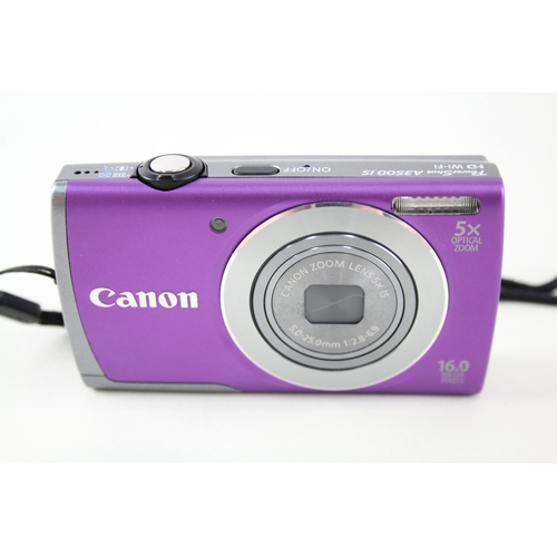 473 - Canon Powershot A3500 IS Digital Compact Camera Working w/ Canon 5x Zoom Lens