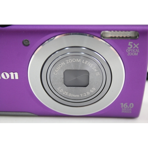 473 - Canon Powershot A3500 IS Digital Compact Camera Working w/ Canon 5x Zoom Lens