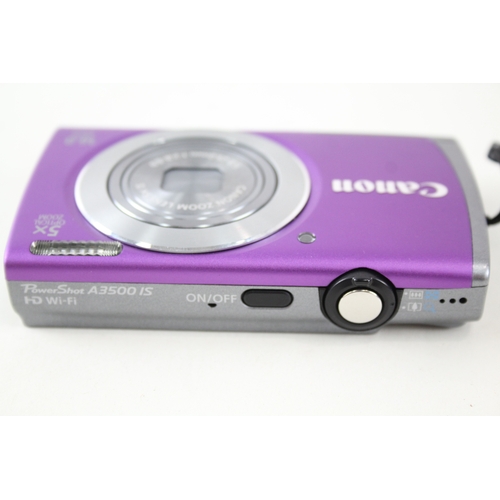 473 - Canon Powershot A3500 IS Digital Compact Camera Working w/ Canon 5x Zoom Lens