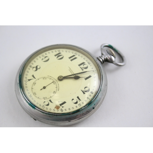 502 - Vintage Eterna Chronometer Pocket Watch Hand-Wind WATCH RUNS