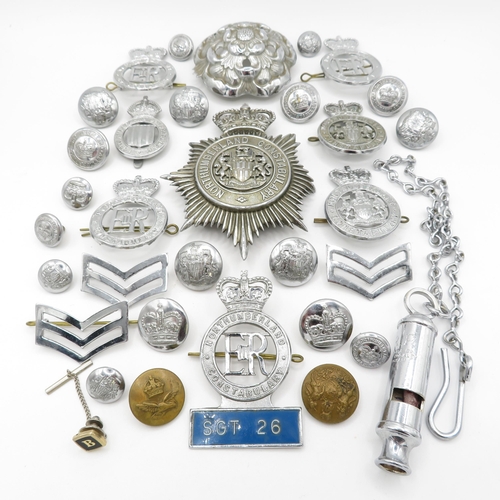 431 - Collection of police memorabilia