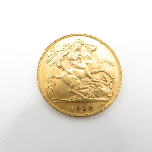 56 - 1914 Half Sovereign