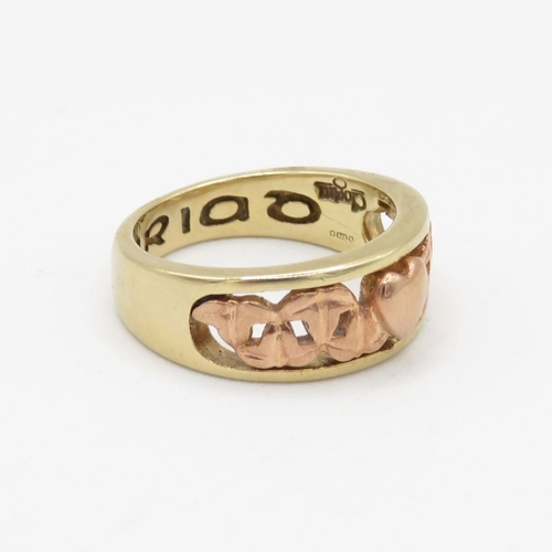 266 - 9ct Gold Clogau ring - 5.7g Size O 1/2