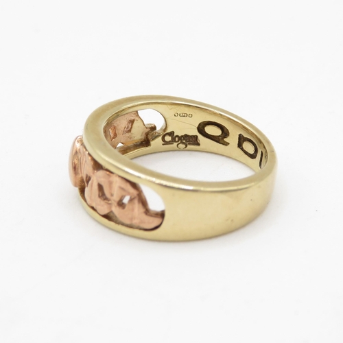 266 - 9ct Gold Clogau ring - 5.7g Size O 1/2