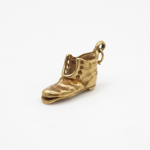 277 - 9ct Gold boot charm - 4.1g