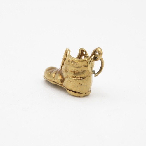 277 - 9ct Gold boot charm - 4.1g