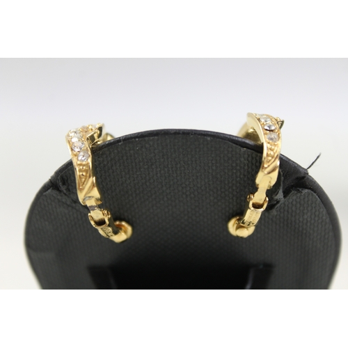 266 - Collection of Givenchy Gold Tone Jewellery inc. Clip On Hoops x 2 19g