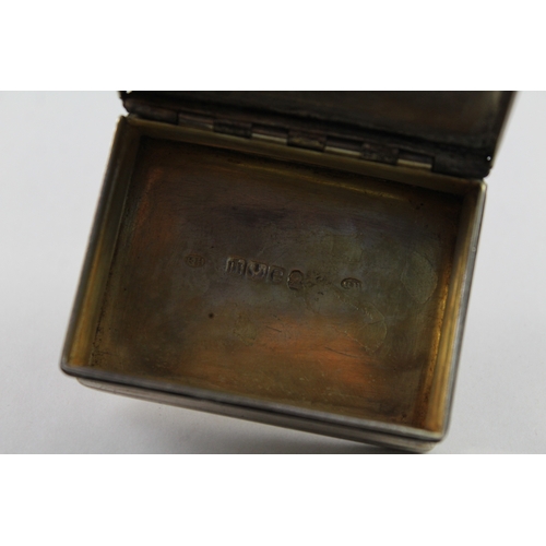 353 - Antique George III 1810 Edinburgh Sterling Silver Snuff / Tobacco Box (66g)