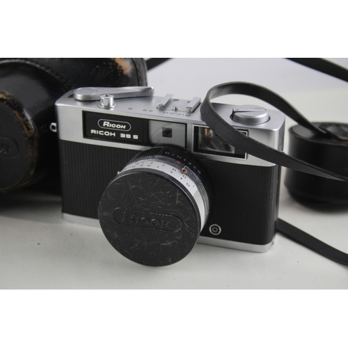 401 - Compact Rangefinder Film Cameras Inc Olympus & Yashica Etc Working x 3