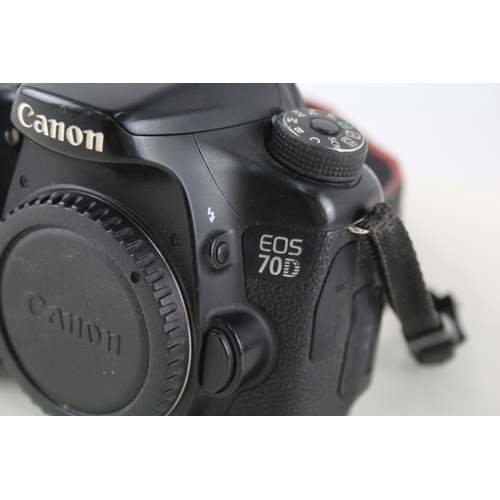 410 - Canon EOS 70D DSLR Digital Camera Working Body Only