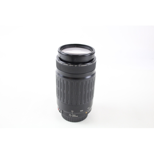 414 - Canon EF 75-300mm F/4-5.6 Vintage Autofocus Camera Lens Working