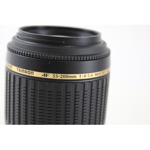 415 - Tamron AF 55-200mm F/4-5.6 Vintage Autofocus Camera Lens Working