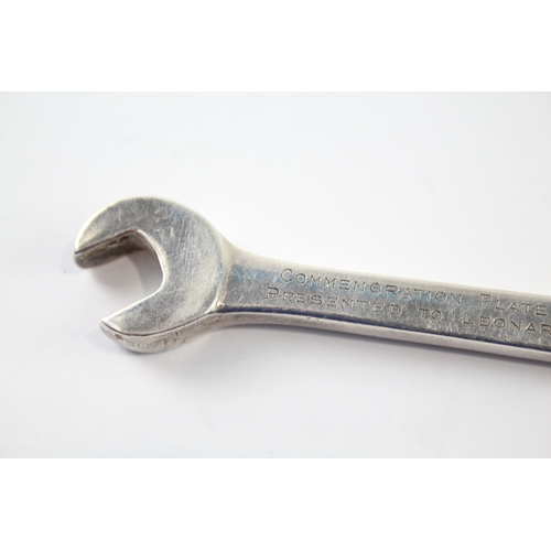 366 - Vintage 1947 London Sterling Silver Novelty Commemorative Spanner (46g)