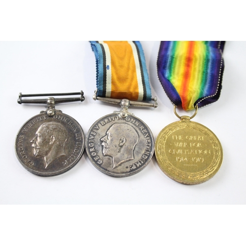 397 - WW1 War & Victory Medals Inc Officers, War Lieut C. Carver & Pte L Walker Etc x3