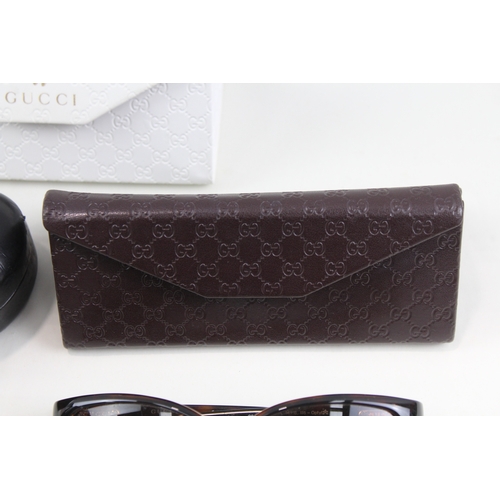 411 - Designer Sunglasses / Glasses Inc Gucci, Cases x 3