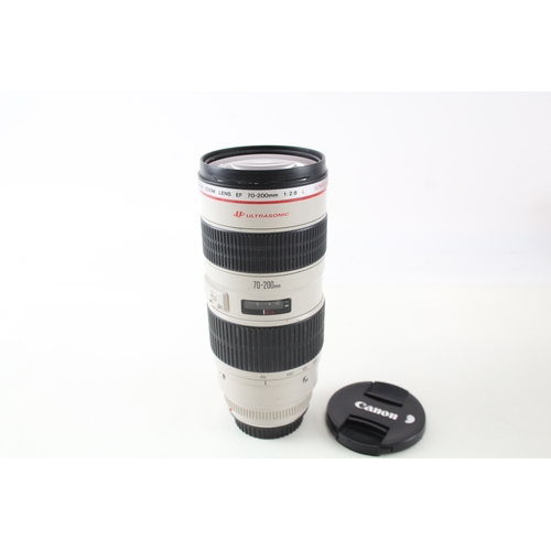 423 - Canon EF 70-200mm F/2.8 L luxury Vintage Autofocus Camera Lens Working w/Lens Cap