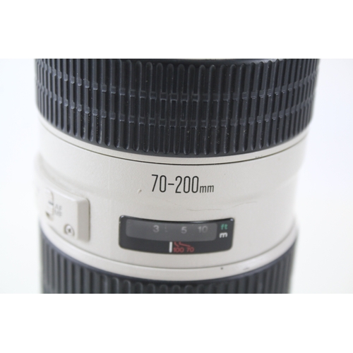 423 - Canon EF 70-200mm F/2.8 L luxury Vintage Autofocus Camera Lens Working w/Lens Cap