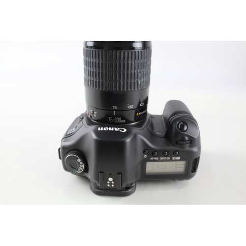 424 - Canon EOS 5D DSLR Digital Camera Working w/ Canon EF 75-300mm F/4-5.6