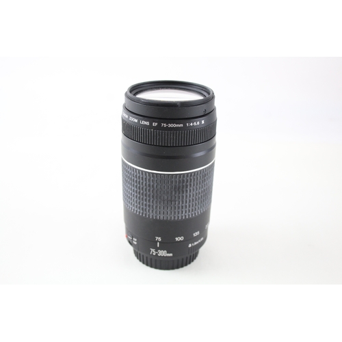 430 - Canon EF 75-300mm F/4-5.6 III Vintage Autofocus Camera Lens Working