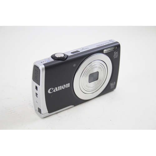 439 - Canon Powershot A2500 Digital Compact Camera Working w/ 5x Optical Zoom