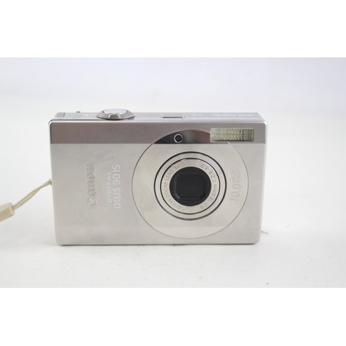 441 - Canon Ixus 90 IS Digital Compact Camera Working w/ 3x Optical Zoom