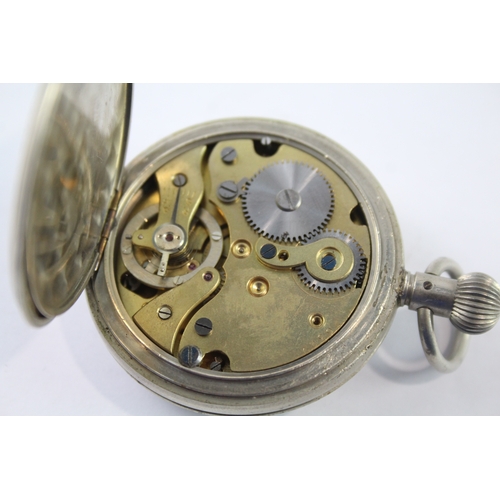 444 - Vintage Lemania Stopwatch Hand-Wind WATCH RUNS