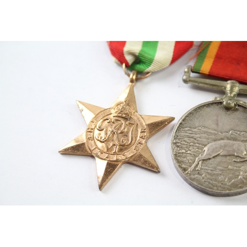 394 - WW2 South African Medal Group Inc Africa, Italy Stars Etc 99527 J. Greig