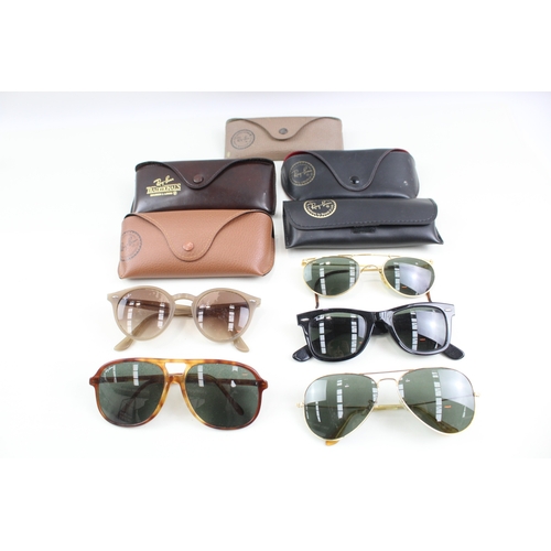 410 - Collection of Designer Rayban Sunglasses Inc Cases  x 5