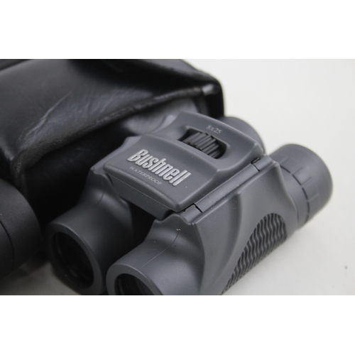 420 - Helios 8x32 & Bushnell 8x25 Waterproof Compact Binoculars Working x 2