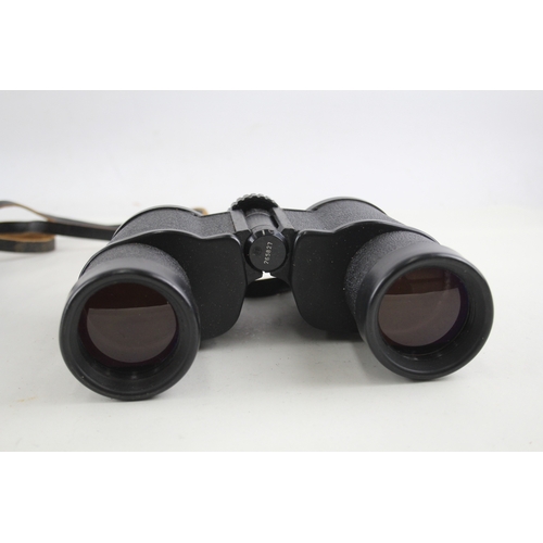 423 - Vintage 6nu 8x40 Tento Made in USSR Binoculars Working w/ Original Case