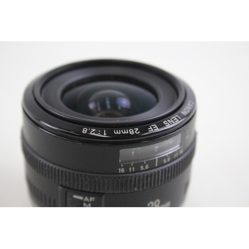 432 - Canon EF 28mm F/2.8 Vintage Autofocus Camera Lens Working