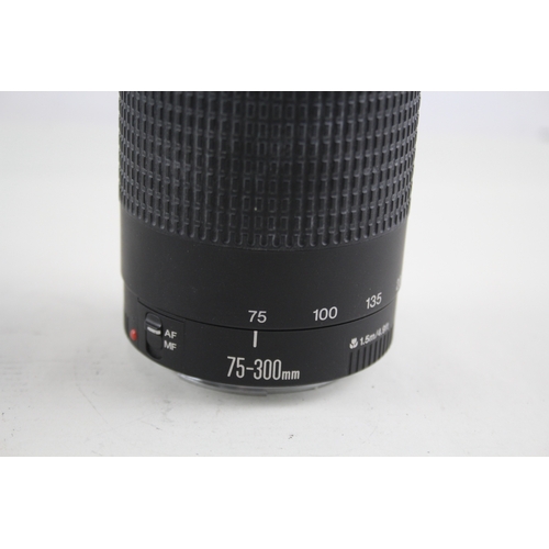 433 - Canon EF 75-300mm F/4-5.6 III Vintage Autofocus Camera Lens Working