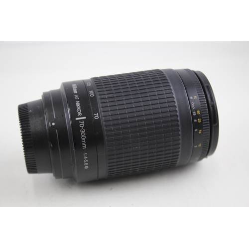 434 - Nikon AF Nikkor 70-300mm F/4-5.6 G Vintage Autofocus Camera Lens Working